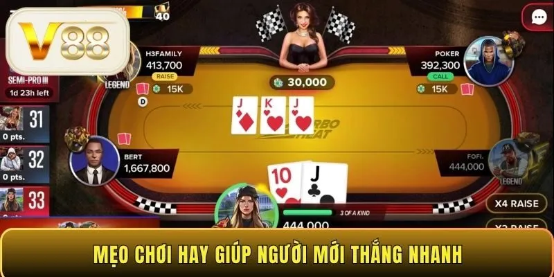 Mẹo chơi hay giúp người mới thắng nhanh